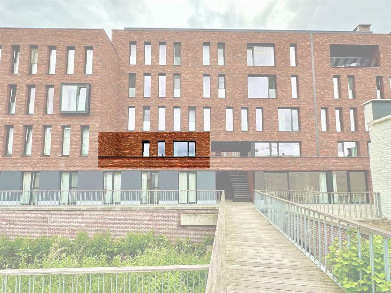Moderne studentenstudio in Leuven, zeer goed gelegen in recent gebouw