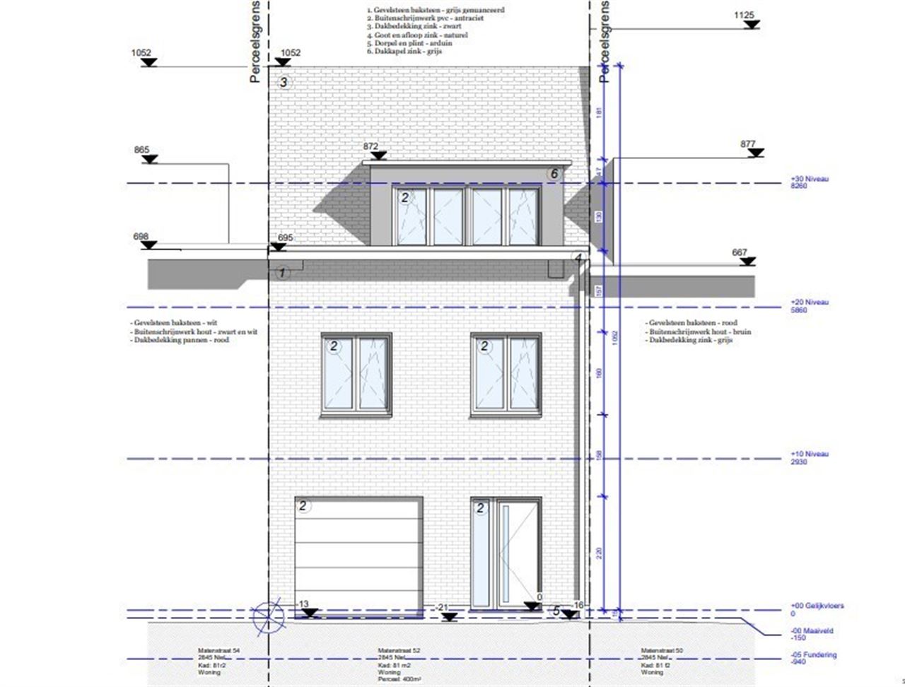 Unieke bouwgrond met vergund bouwplan te Niel!