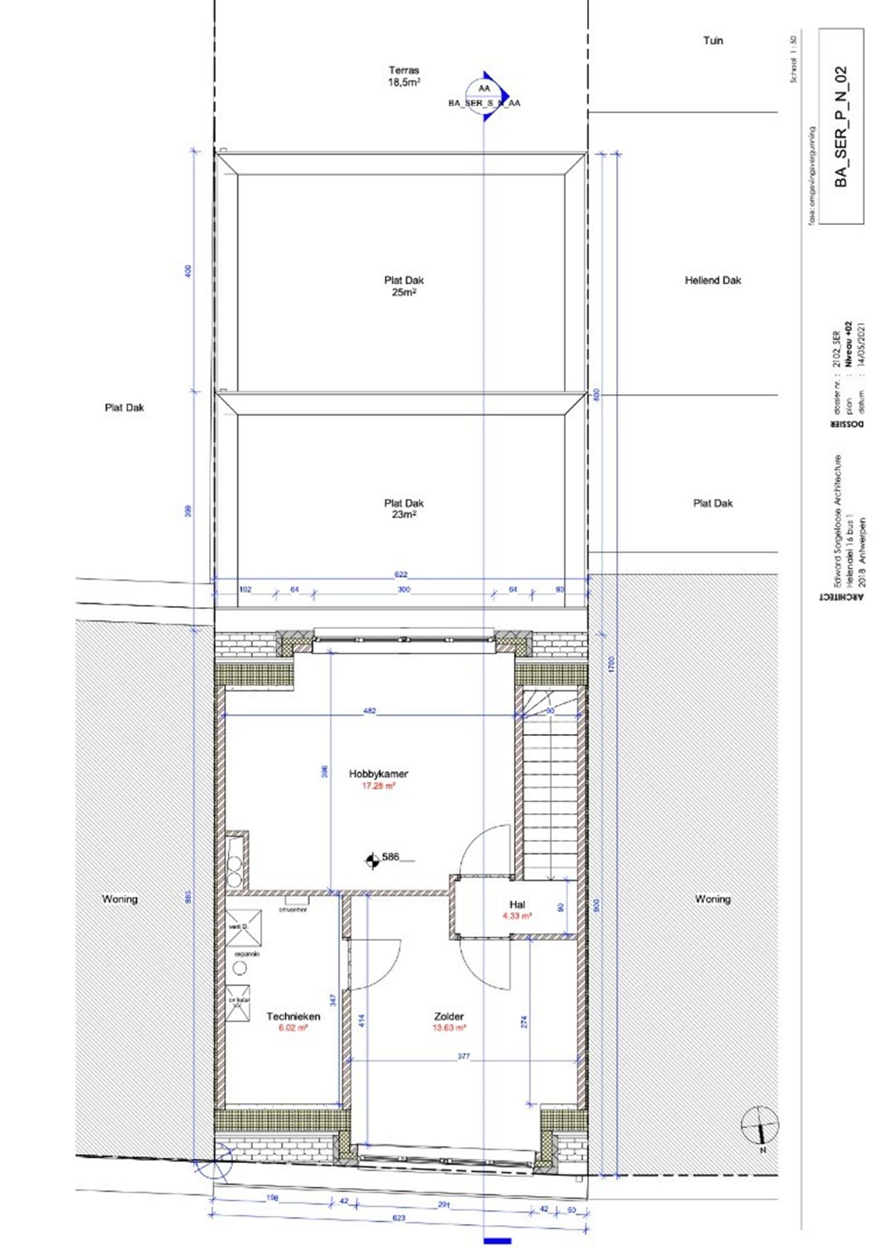 Unieke bouwgrond met vergund bouwplan te Niel!