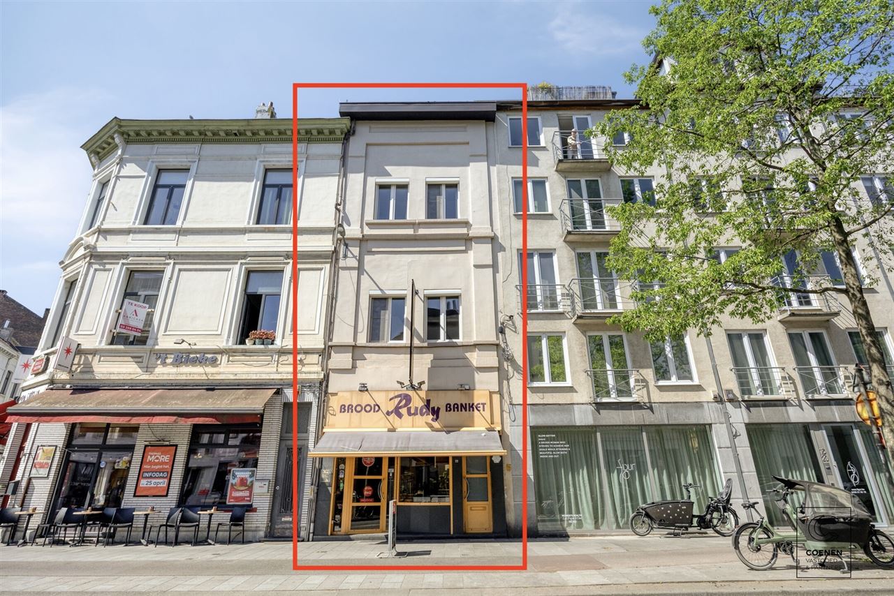 Unieke handelswoning op TOPlocatie in Antwerpen-Zuid!