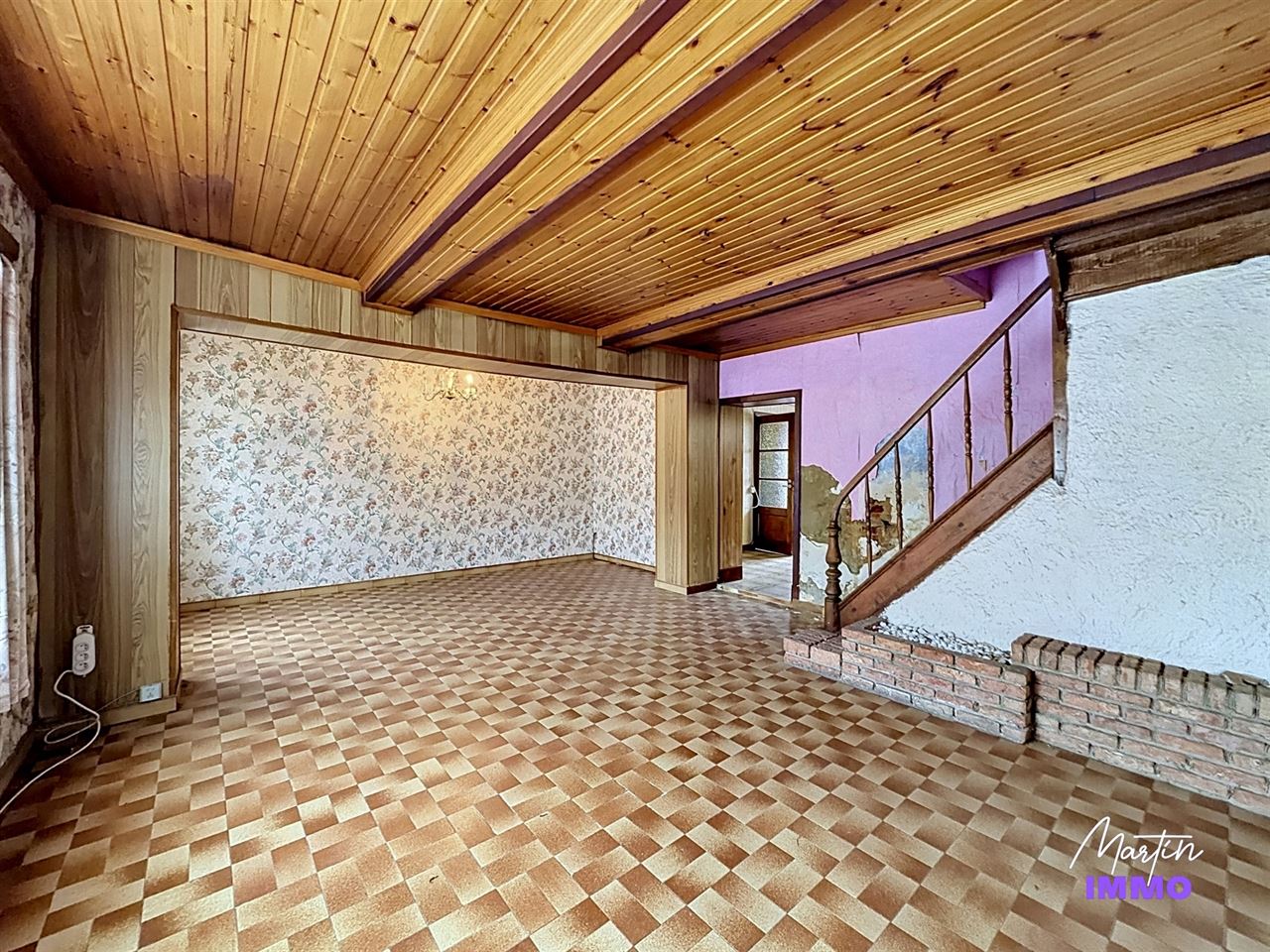 Maison avec parking et jardin !
