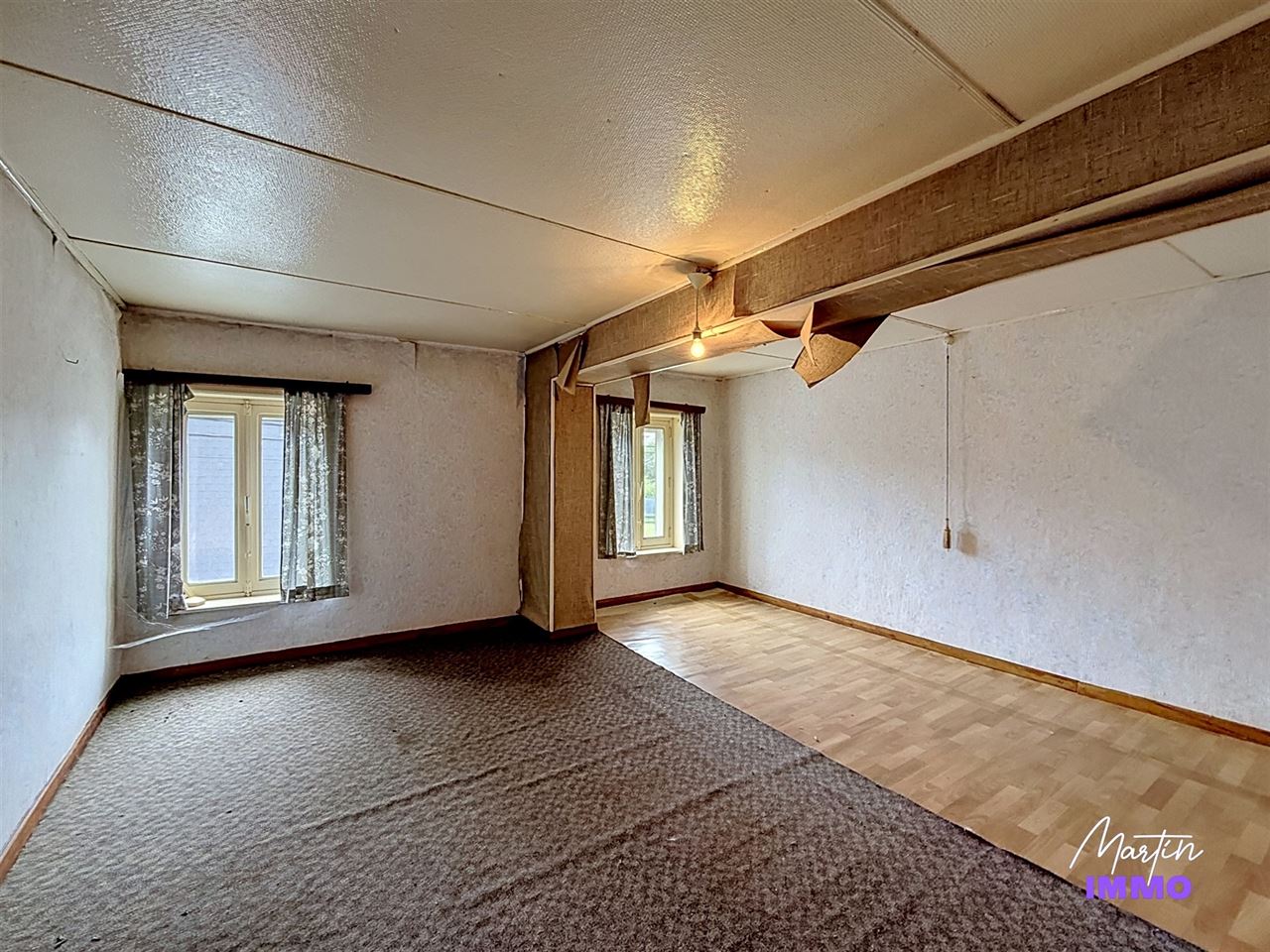Maison avec parking et jardin !