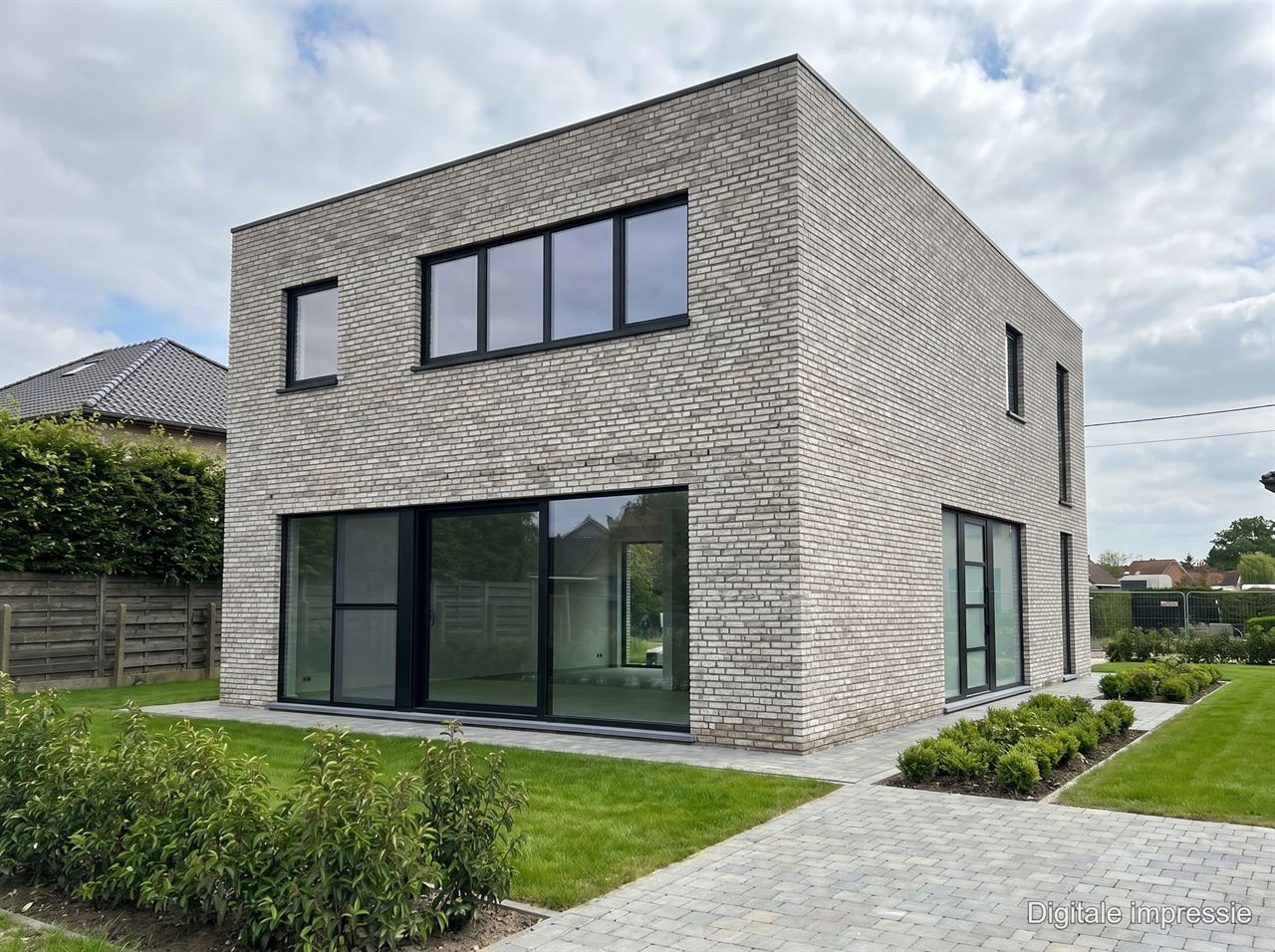 Rustig gelegen nieuwbouw woning, 4 slks op 5a40ca