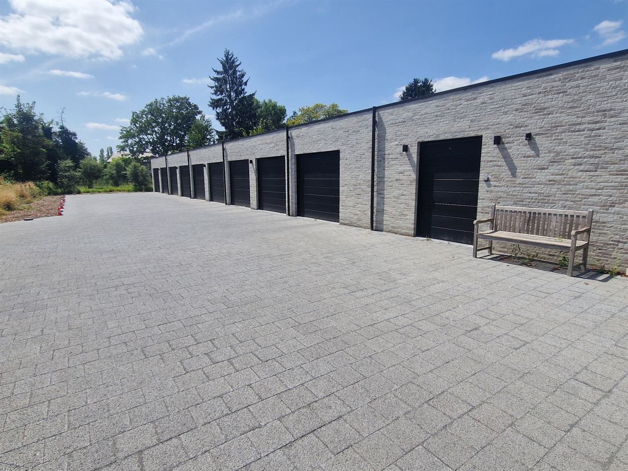 Nieuwbouw appartement, 1 slpk, geweldig zuidgericht terras 50m², garagebox