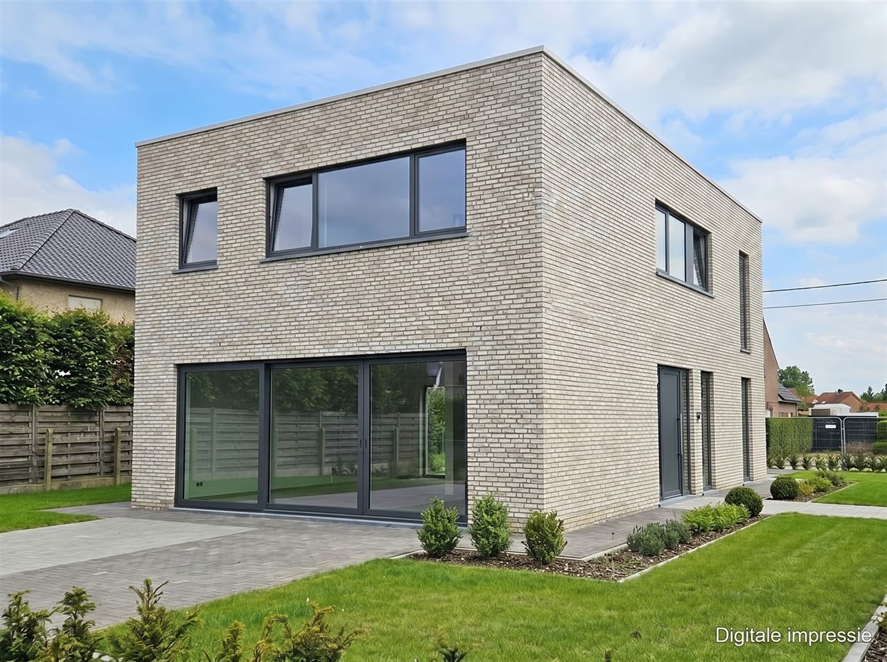 Rustig gelegen nieuwbouw woning, 4 slks op 5a40ca