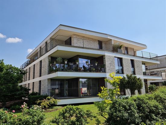 Luxueus gelijkvloers parkappartement 1 Slpk met staanplaats in Hoog Beerzel