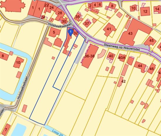PROJECTGROND voor de bouw van een vrijstaand appartementsgebouw, gelegen in dorpshart Wezemaal.