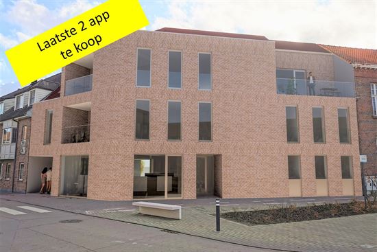 Nieuwbouw app, 2 slaapkamers, mooi zuid terras