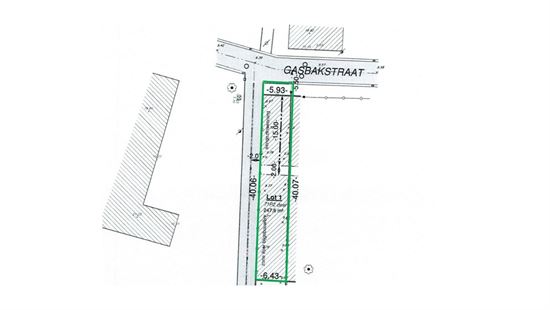 Bouwgrond half open bebouwing, 2a48ca