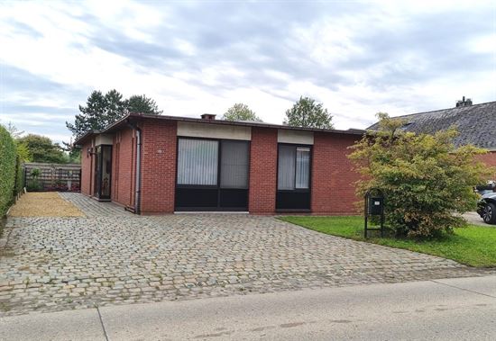Laagbouwwoning met 4 slks en zwembad. Weiland voor dieren aangrenzend.