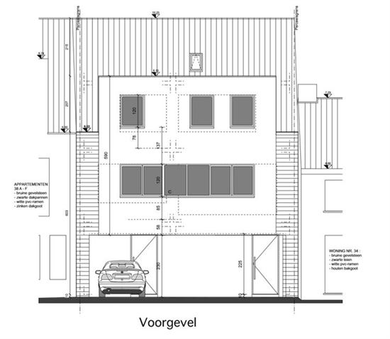 Verbouwingsproject voor 2 appartementen en 3 staanplaatsen. Vergunde plannen!