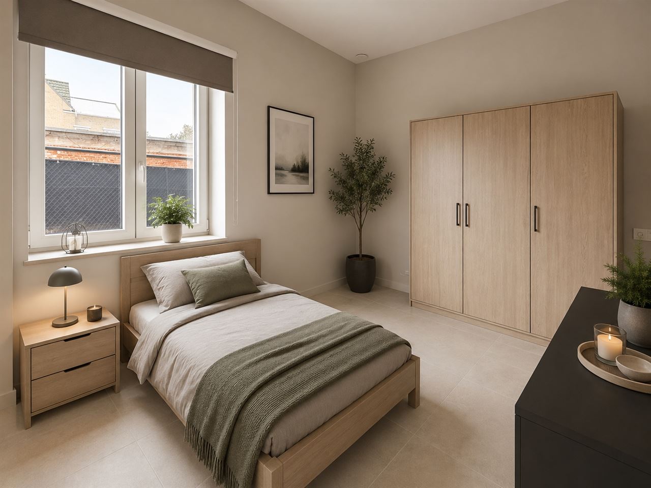 Energiezuinig gelijkvloers appartement met 2 slpk