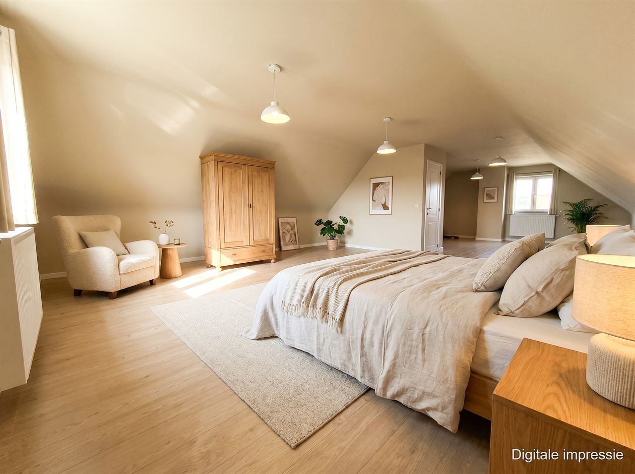 Prachtige villa woning, 5 slpk, 2 badk in een zeer rustige straat gelegen