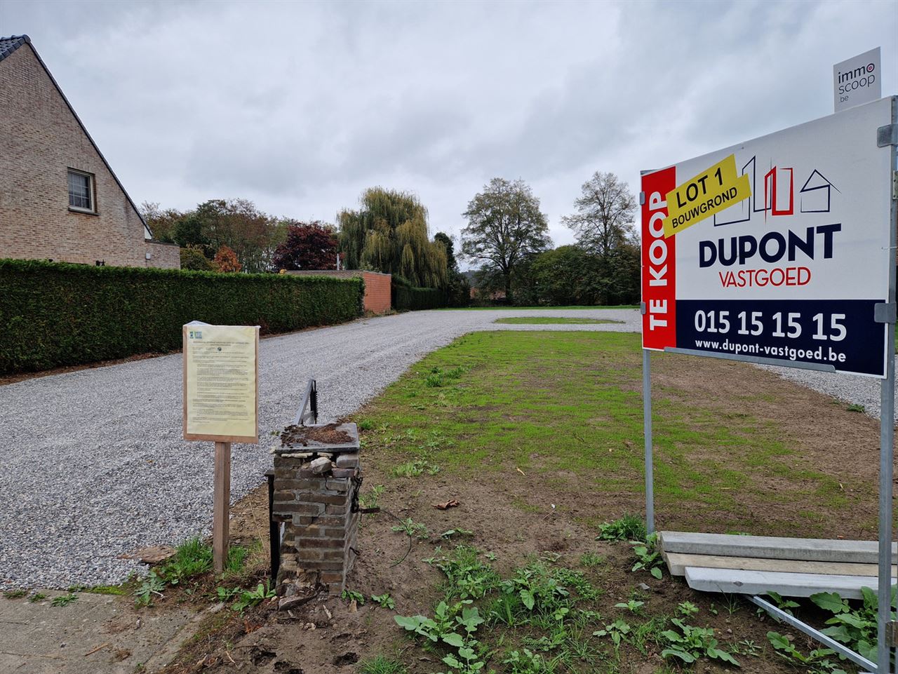 Bouwgrond voor Vrijstaande Woning + Garage / Bijgebouw