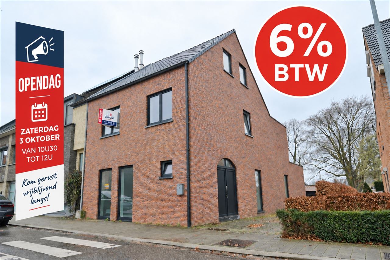Ruime nieuwbouwwoning mogelijk aan 6% BTW