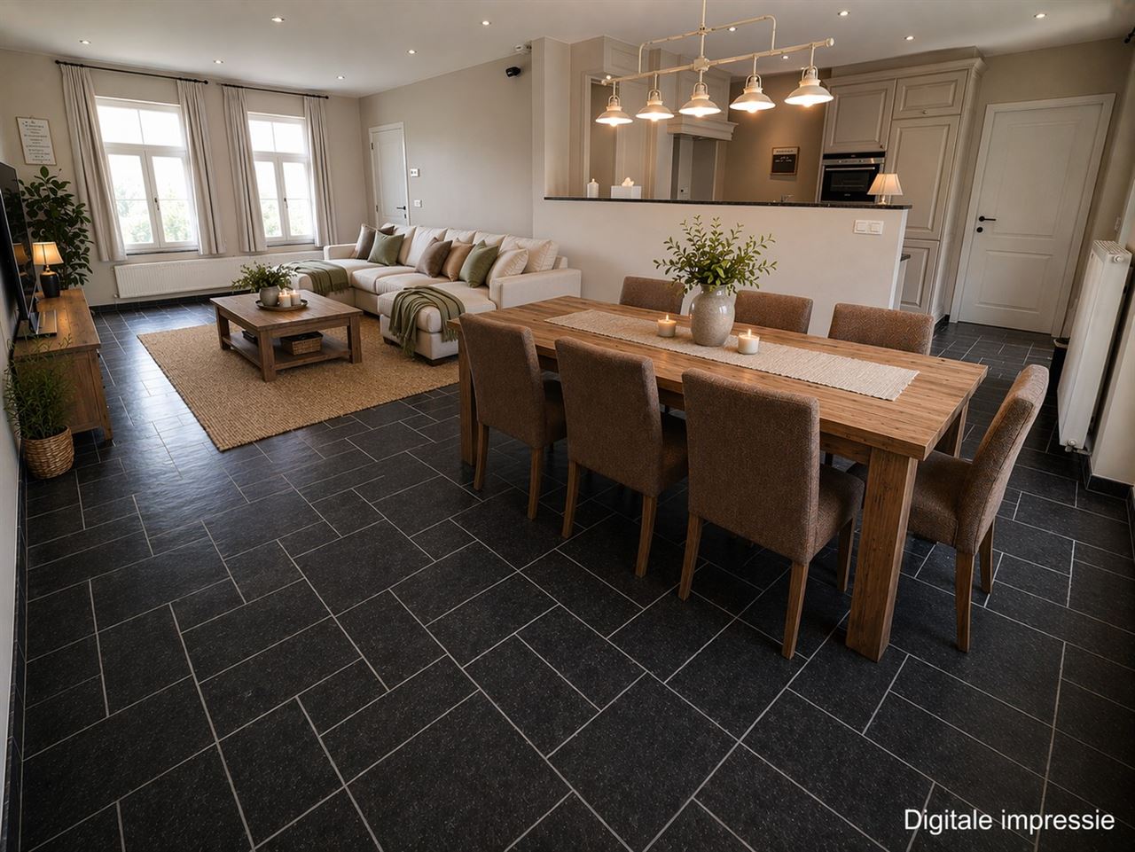 Prachtige villa woning, 5 slaapkamers, 2 badkamers in een zeer rustige straat gelegen