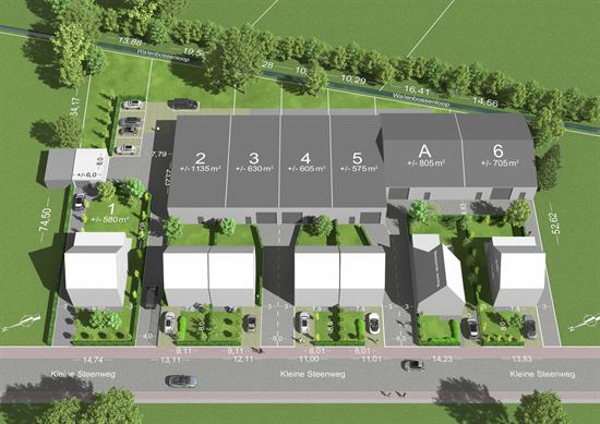 Magazijn / KMO Werkplaats met voorliggende Bouwgrond te Booischot