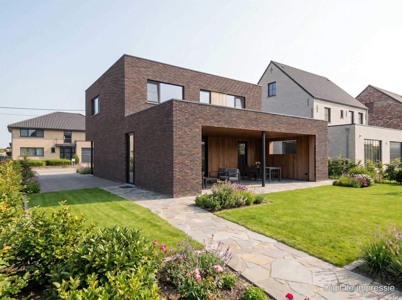 Rustig gelegen nieuwbouw woning, 4 slks op 5a39ca