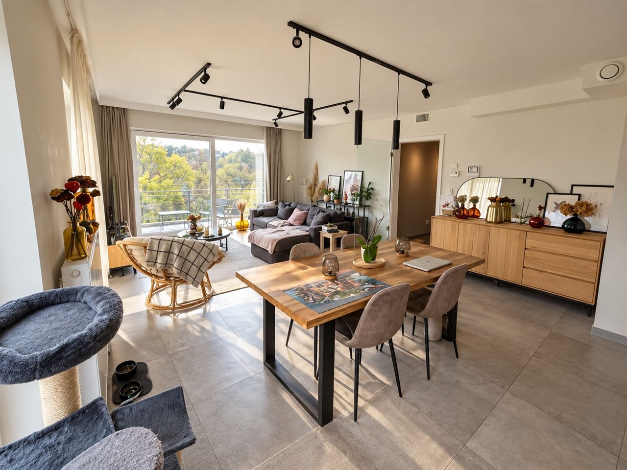 Splendide appartement avec terrasse et parking PEB A
