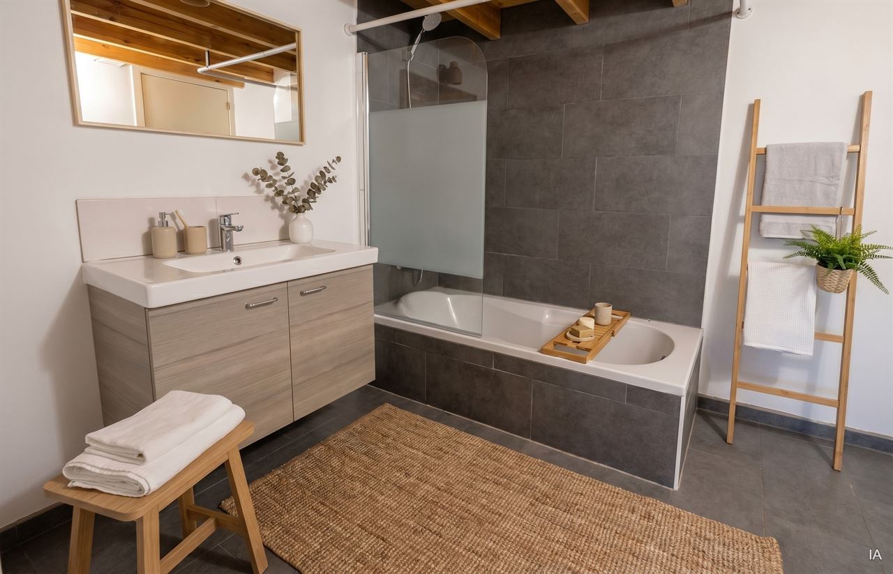 Lumineux loft avec parking privé