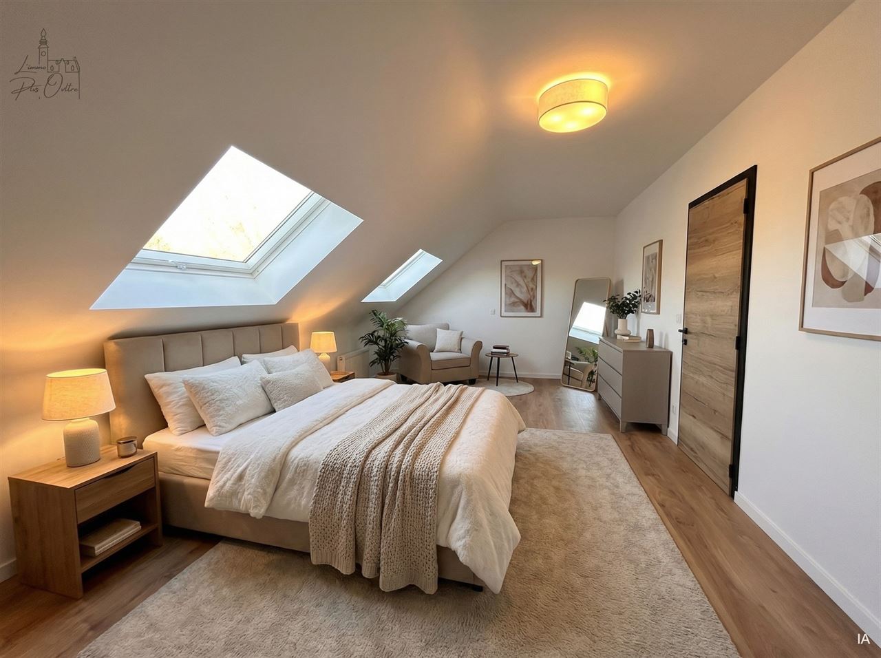 Incroyable duplex avec 3 chambres