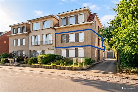 2 slaapkamer appartement met ruim terras en garagebox