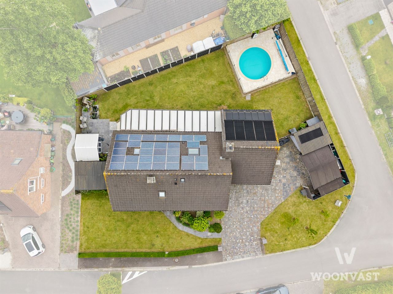 Ruime energiezuinige gezinswoning met vakantiegevoel in eigen tuin