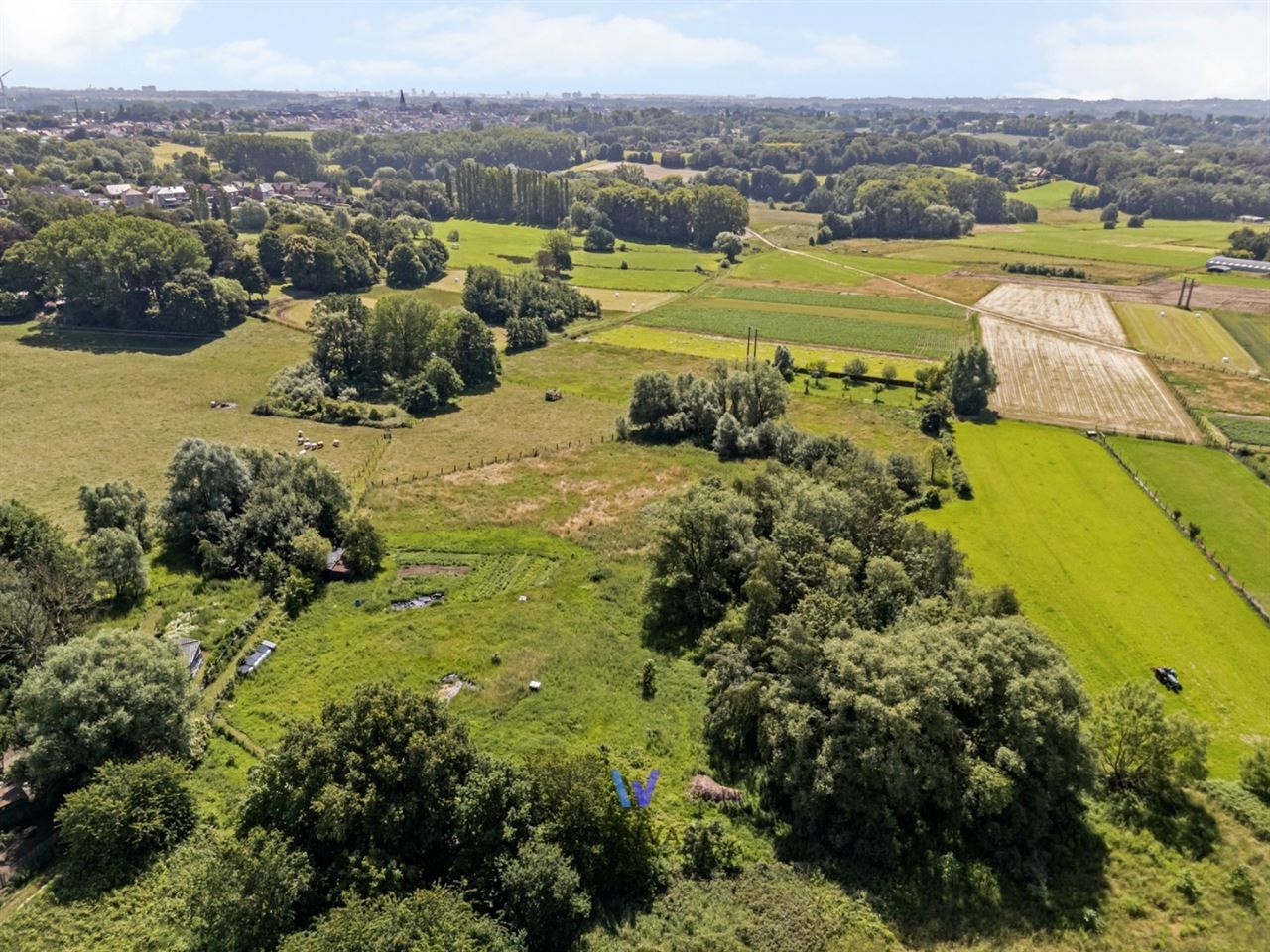 Agrarisch perceel van 94a 55ca te Asse