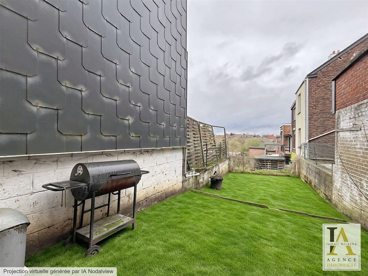 Maison trois chambres avec jardin