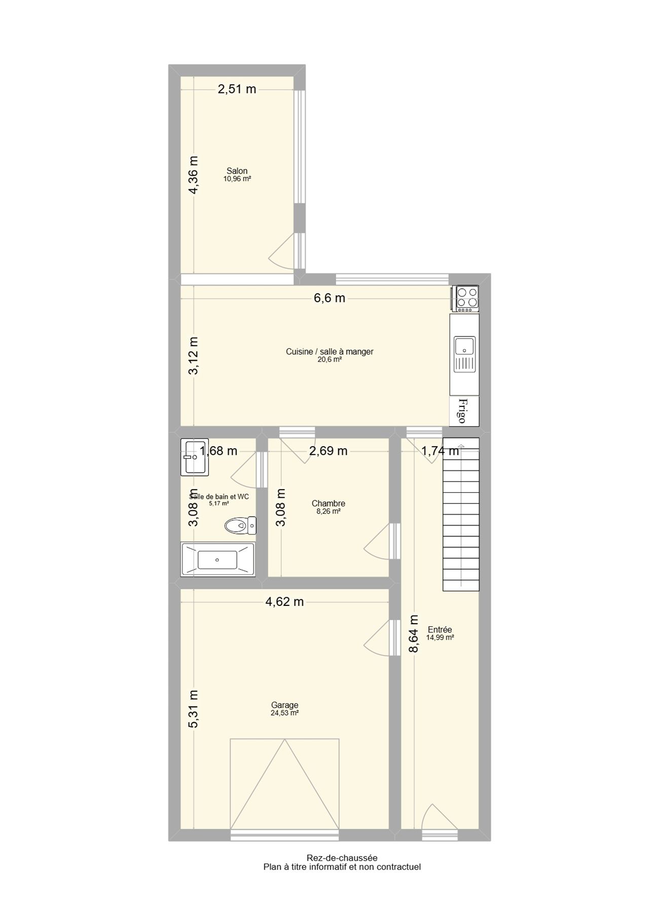 Agréable maison unifamiliale avec jardin