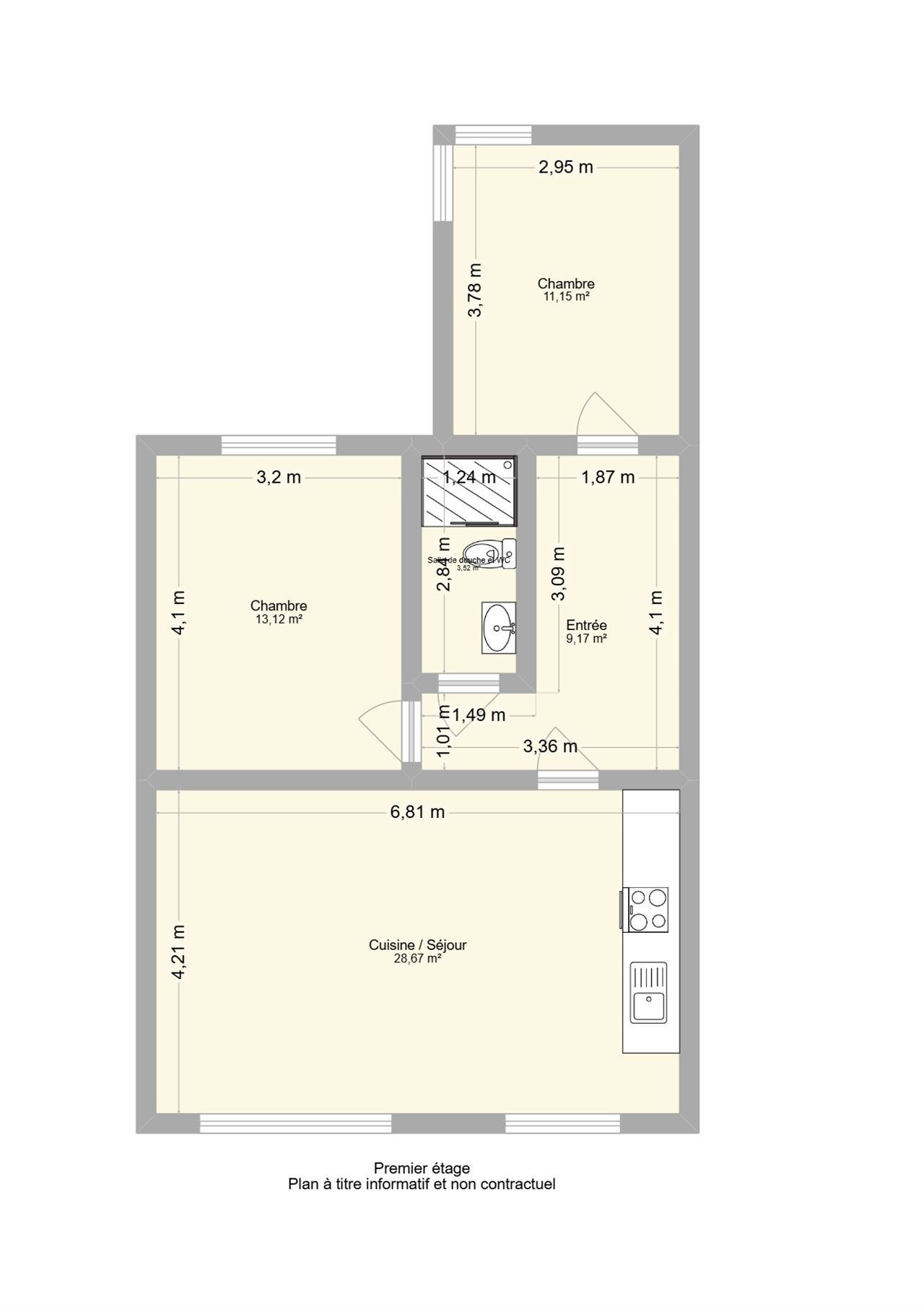 Agréable maison unifamiliale avec jardin