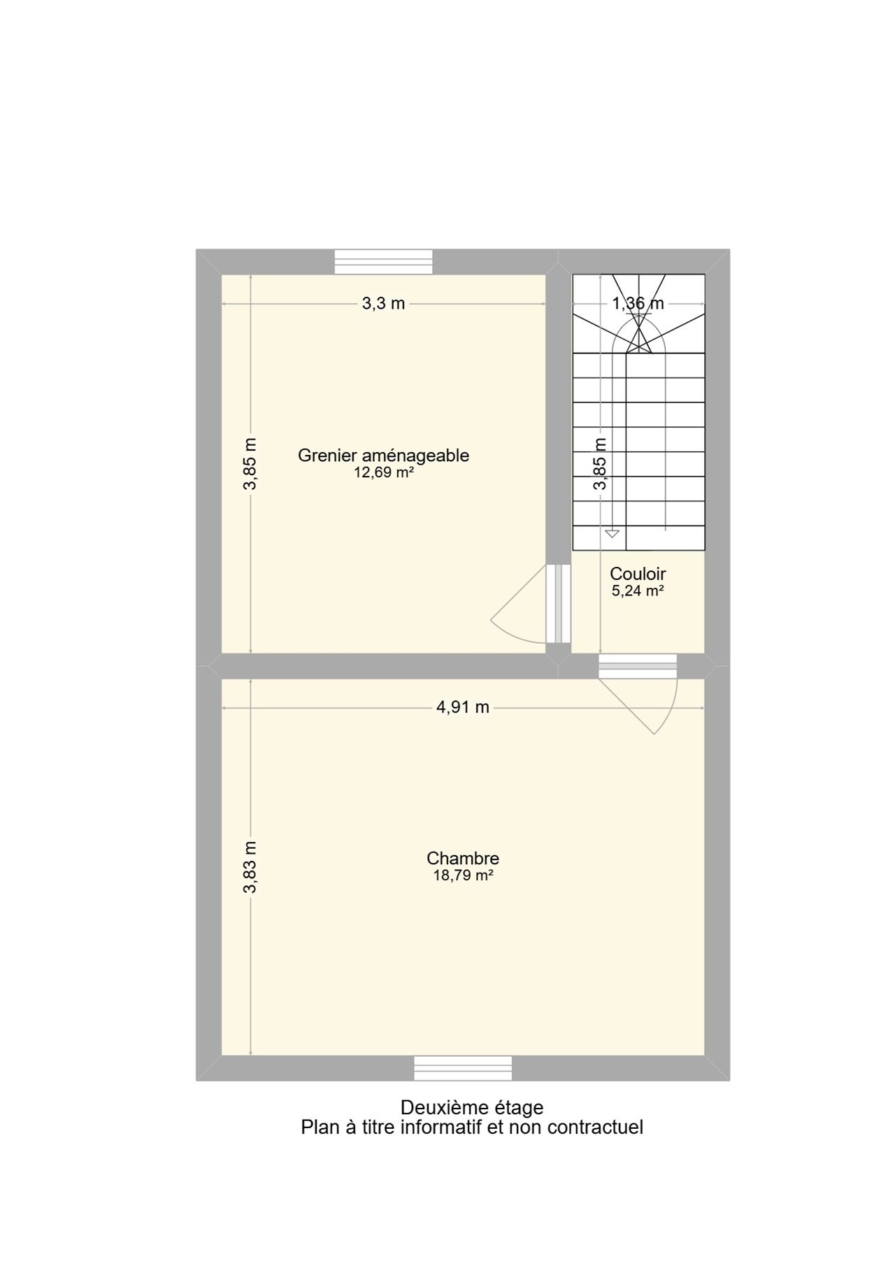 Maison 3 chambres avec jardin proche des commodités