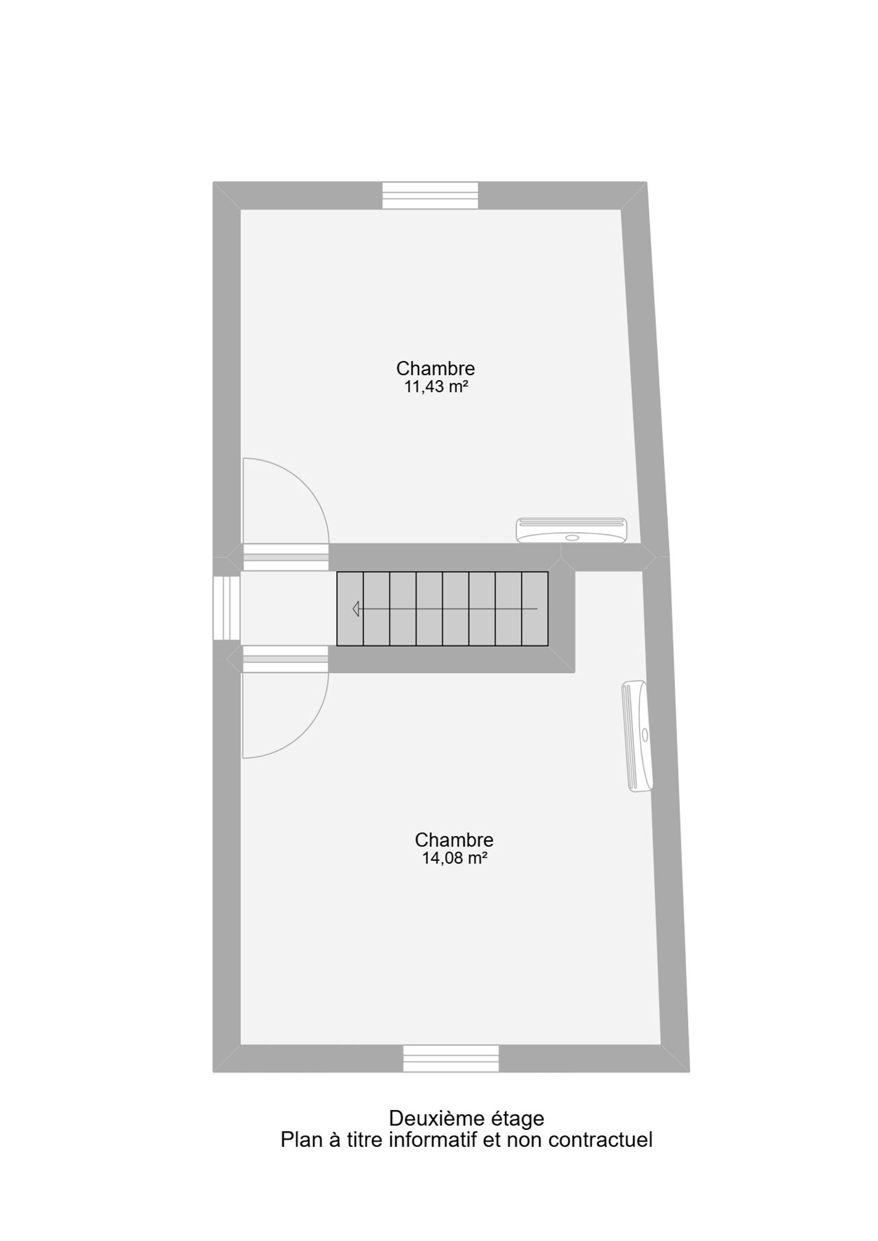 Maison 3 chambres totalement remise à neuf!