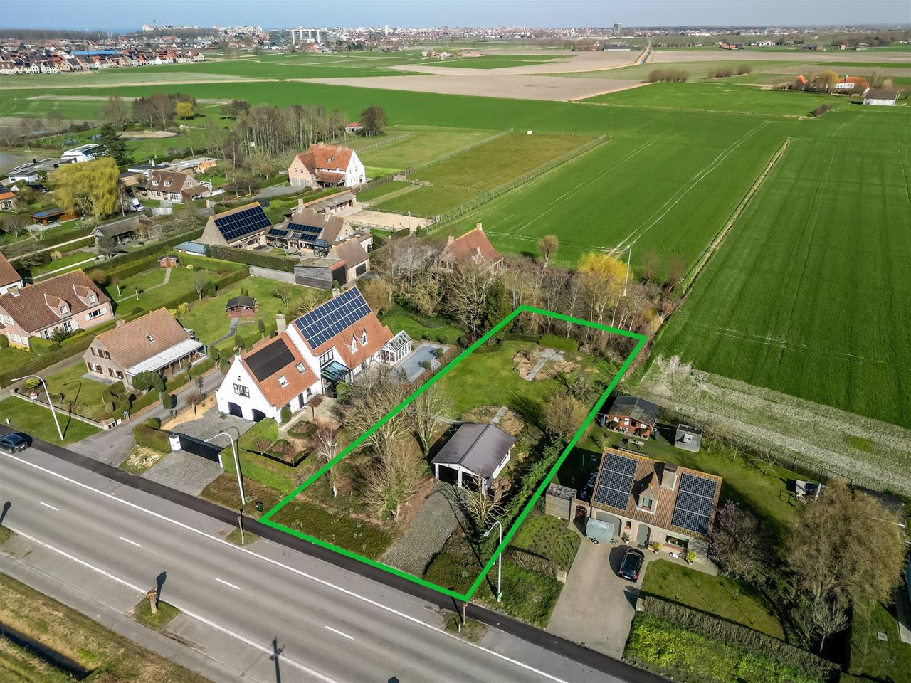 Bouwgrond van 1.184 m² in Knokke-Heist
