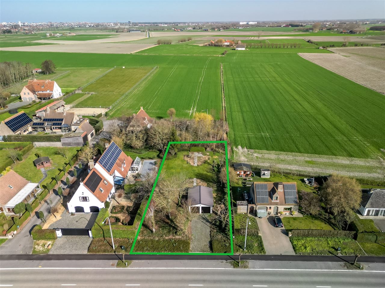 Bouwgrond van 1.184 m² in Knokke-Heist