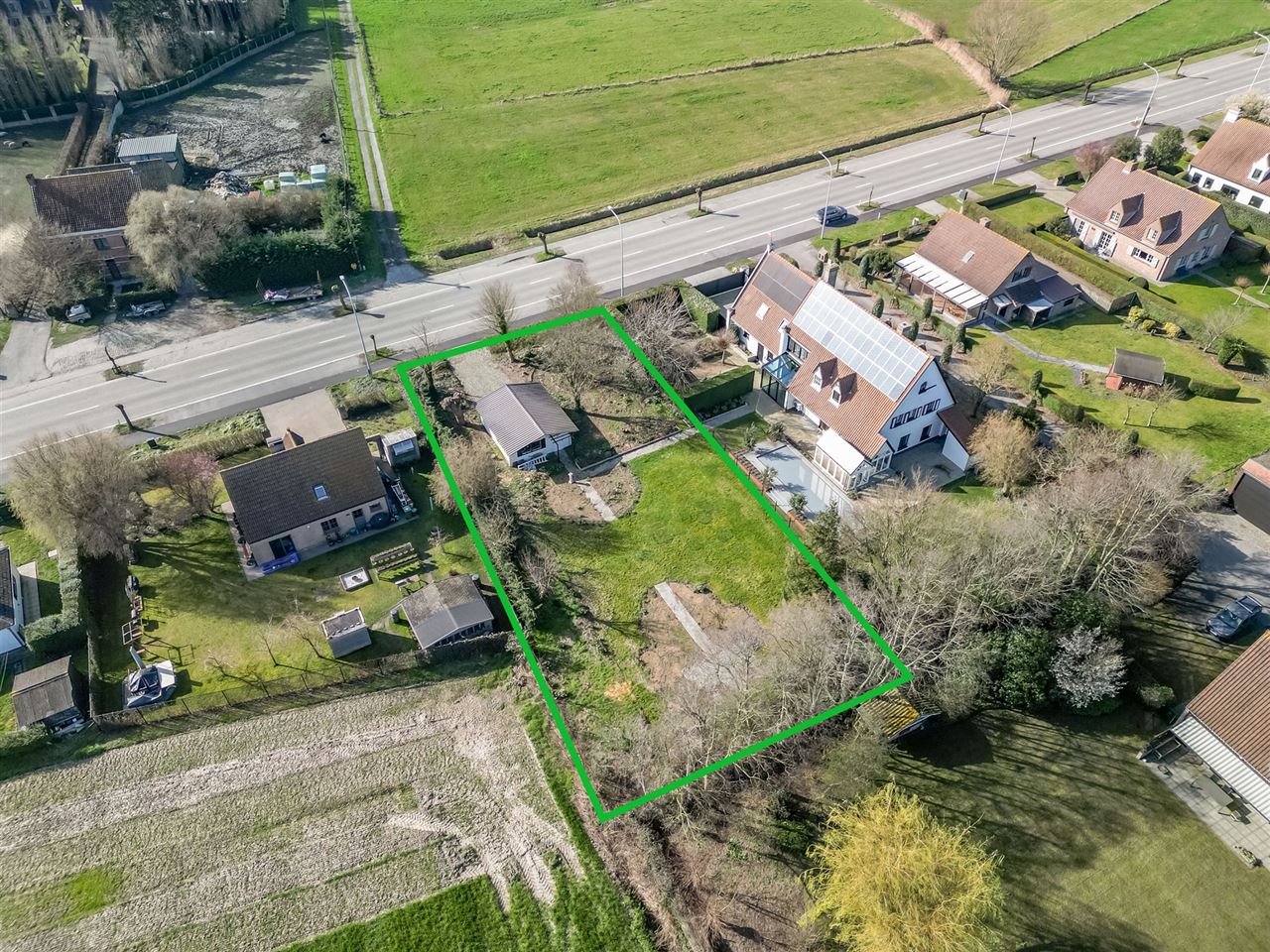 Bouwgrond van 1.184 m² in Knokke-Heist