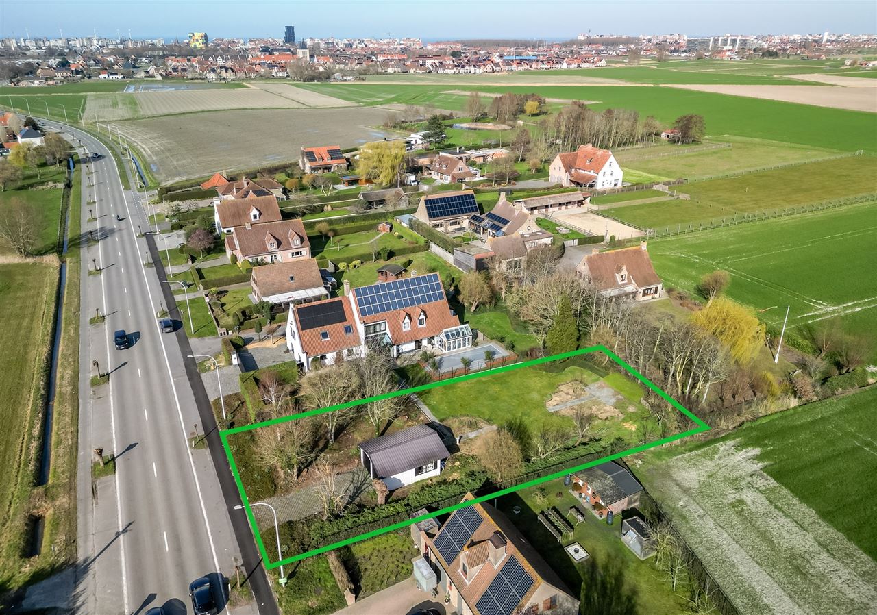 Bouwgrond van 1.184 m² in Knokke-Heist