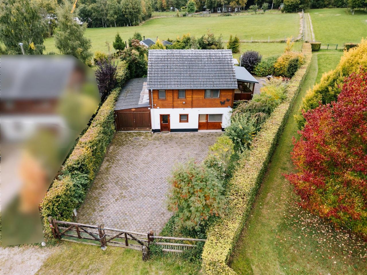 Charmante vakantiewoning op 2.801 m² aan de bosrand in Recht