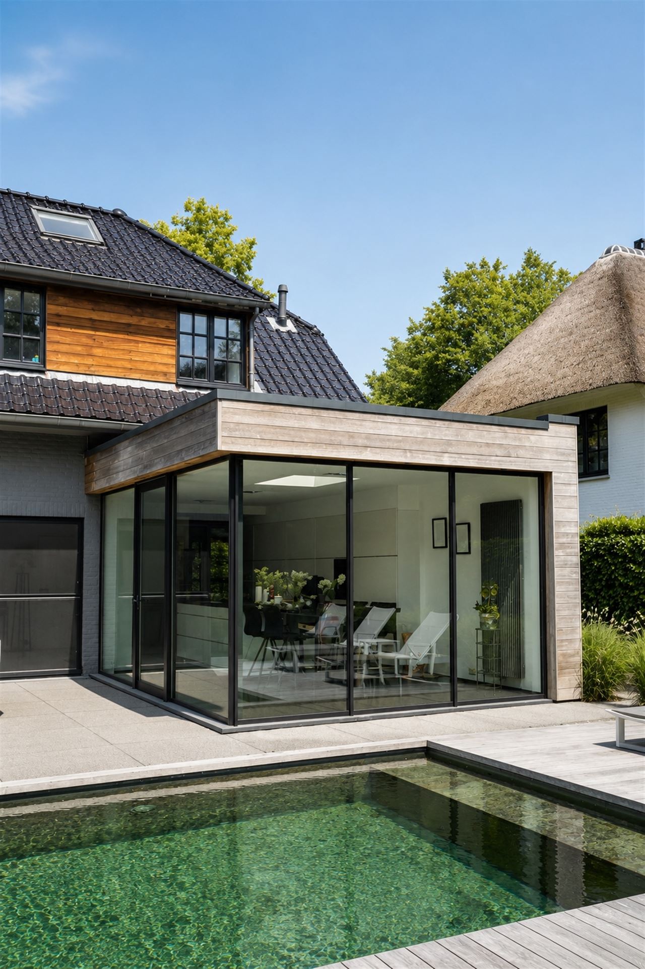 Exclusieve villa met verwarmde zwemvijver in Schilde-Bergen