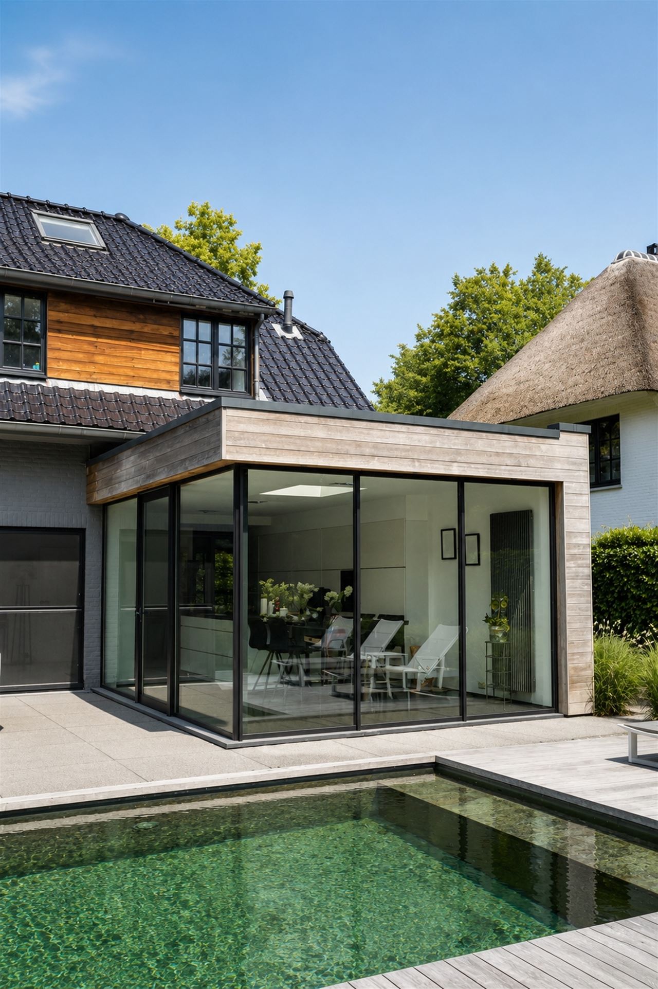 Exclusieve villa met verwarmde zwemvijver in Schilde-Bergen