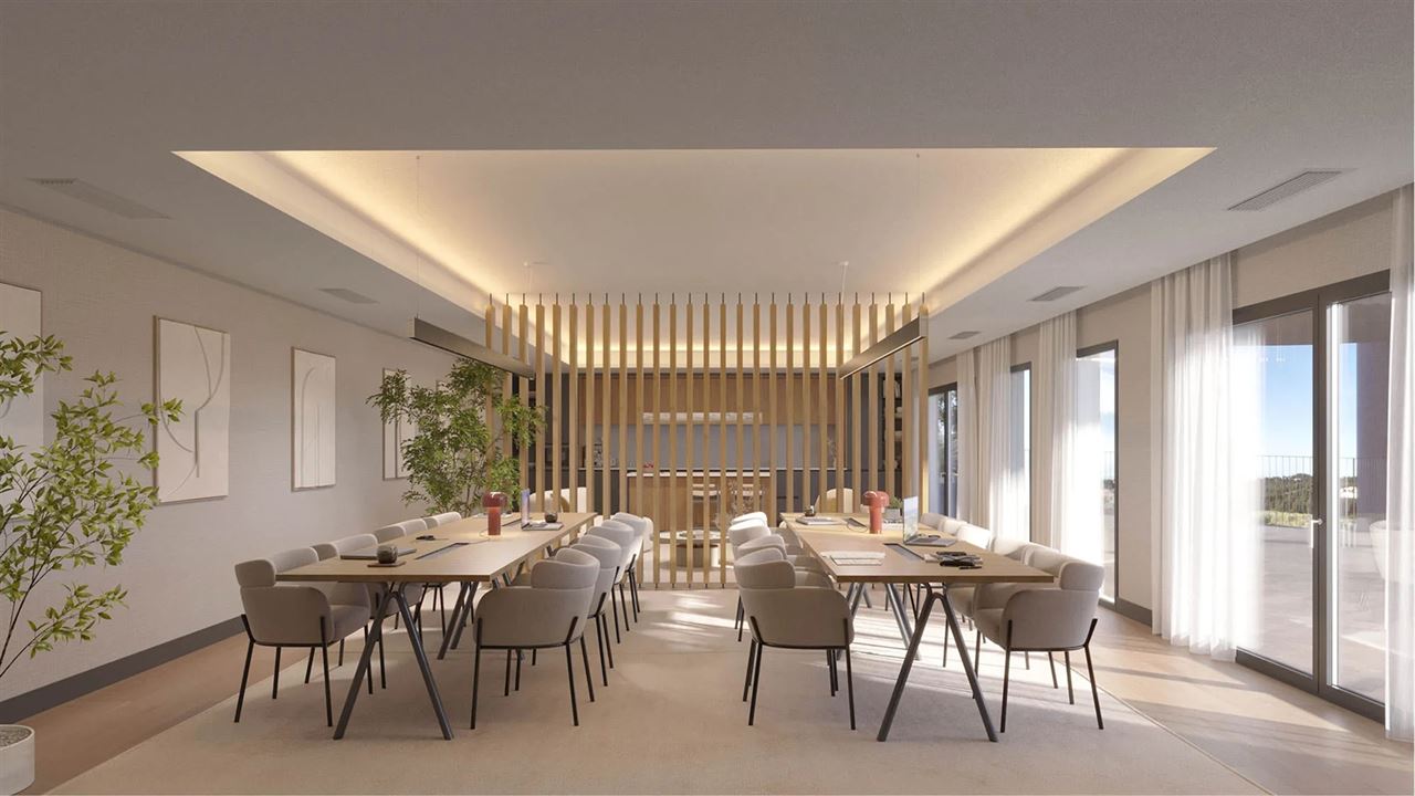 Nieuwbouwappartementen, gelegen in een groene omgeving
