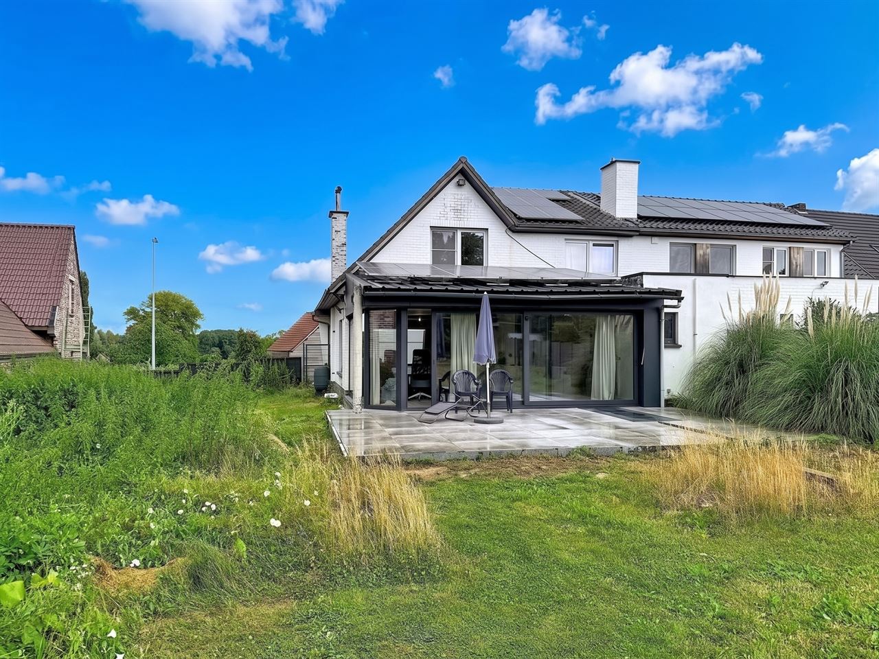 Maison située au calme avec un jardin exposé au sud