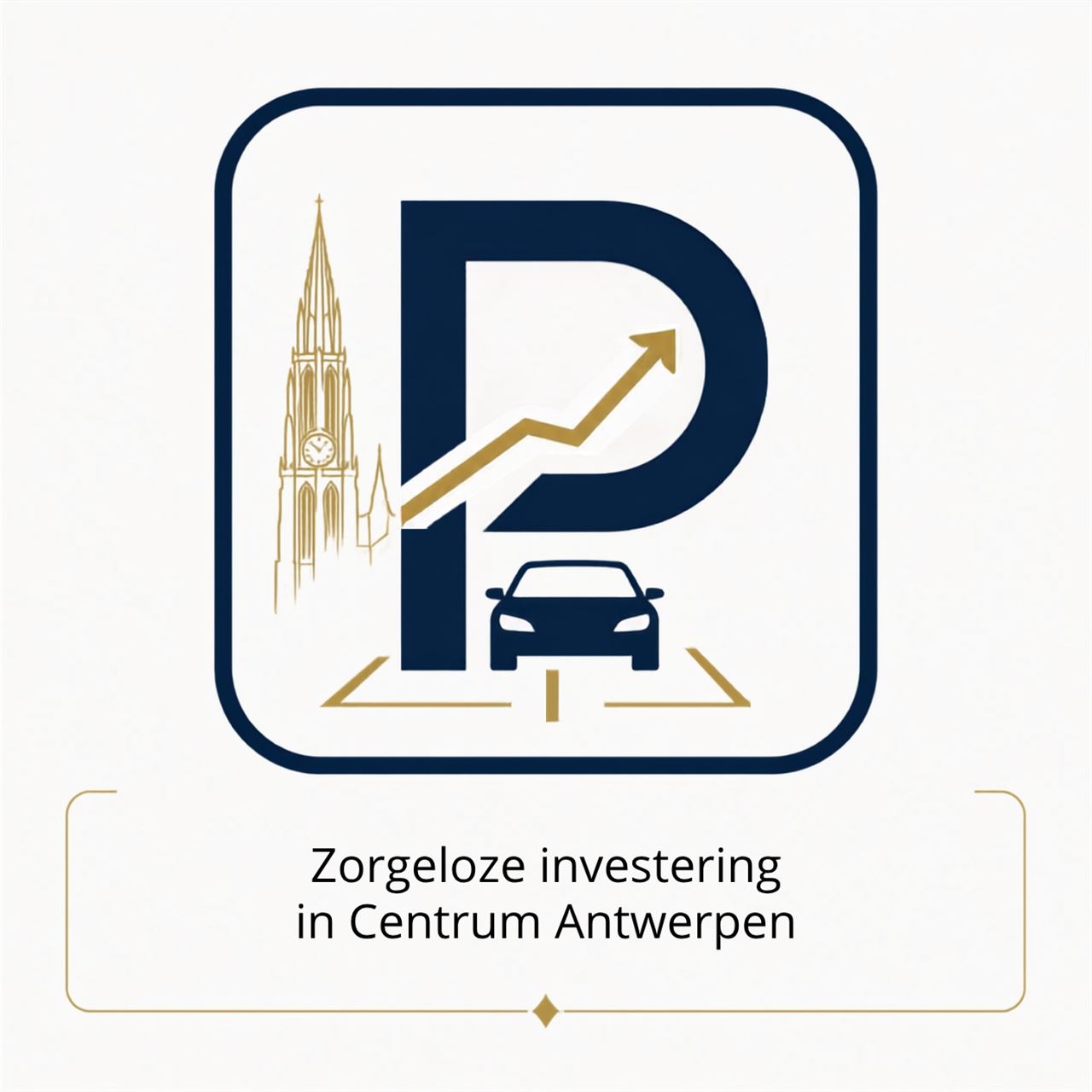 Pakket van 4 parkeerplaatsen in commerciële uitbating