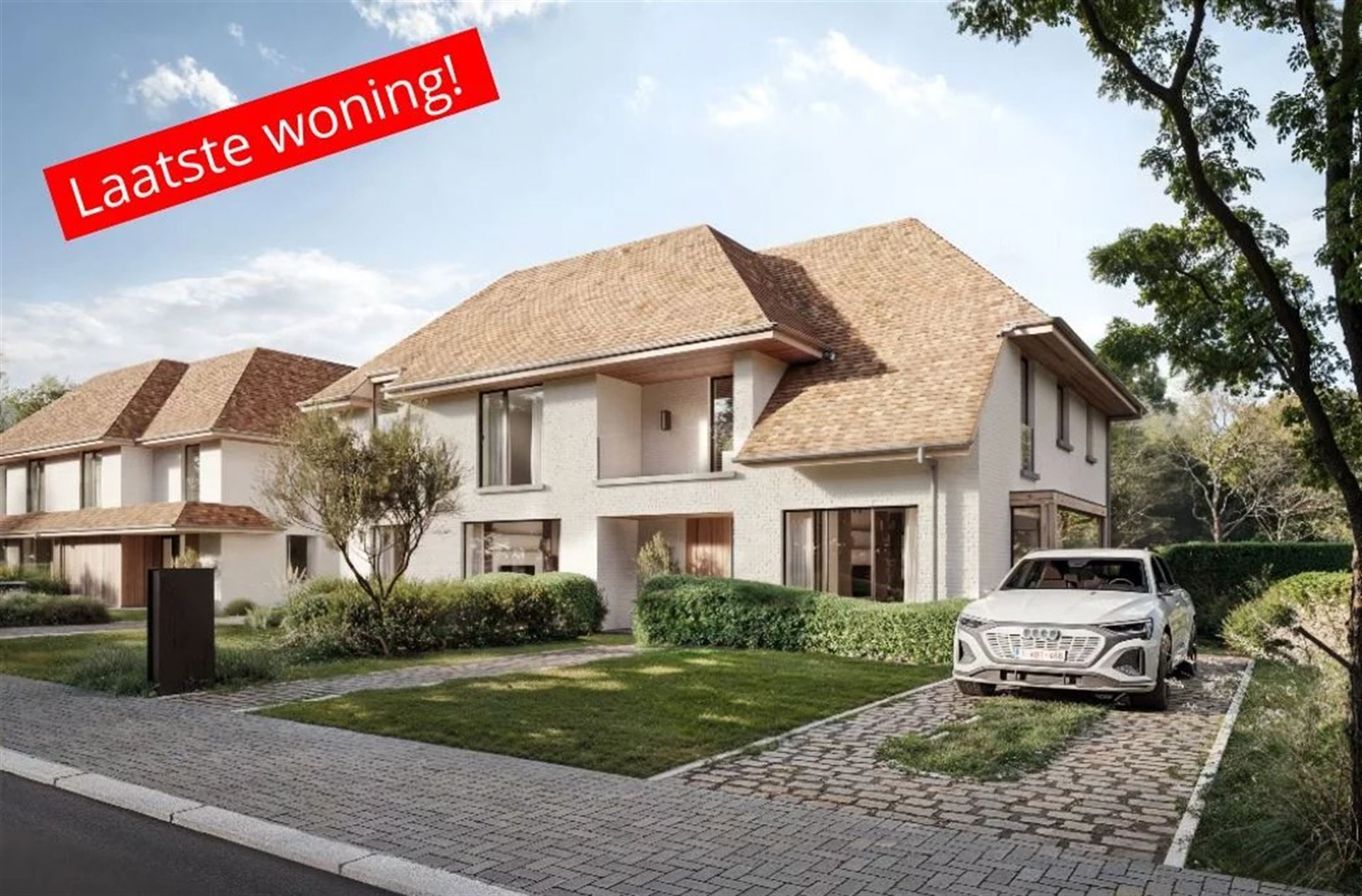 Instapklare nieuwbouwwoning met karakter en klasse, gelegen in het hartje van Sint-Lambrechts-Herk.