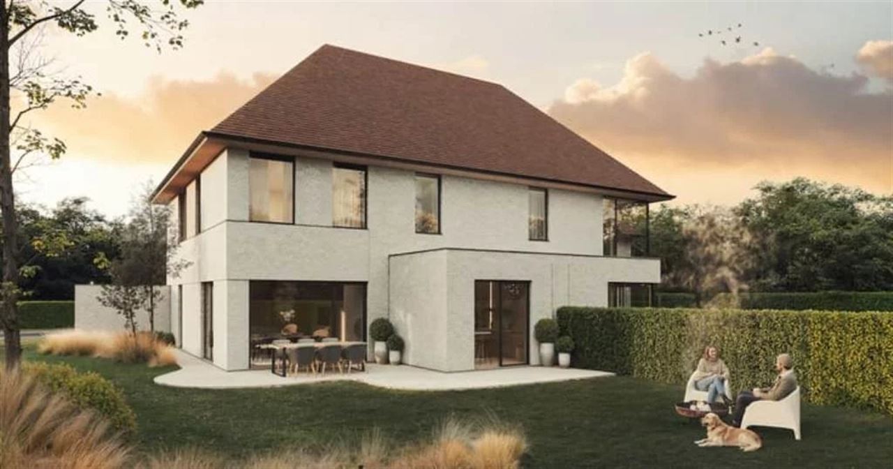 Luxe energiezuinige nieuwbouwwoning te Zonhoven (Zuid West gerichte tuin) LAATSTE WONING