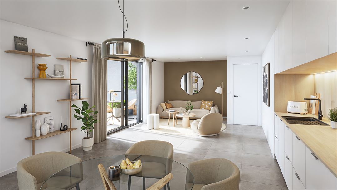 HABAY-LA-NEUVE – RESIDENCE AERO - APPARTEMENTS NEUFS 1 À 3 CH. – PEB A+ - photo 4