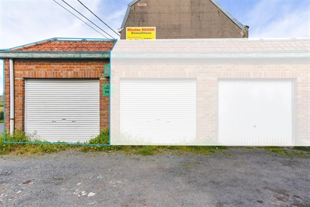 Un garage disponible à la location situé dans une batterie de garage rue de la Chapelle Rompue 50+ à 7783 LE BIZET (Lot  1).
Largeur de façade de...