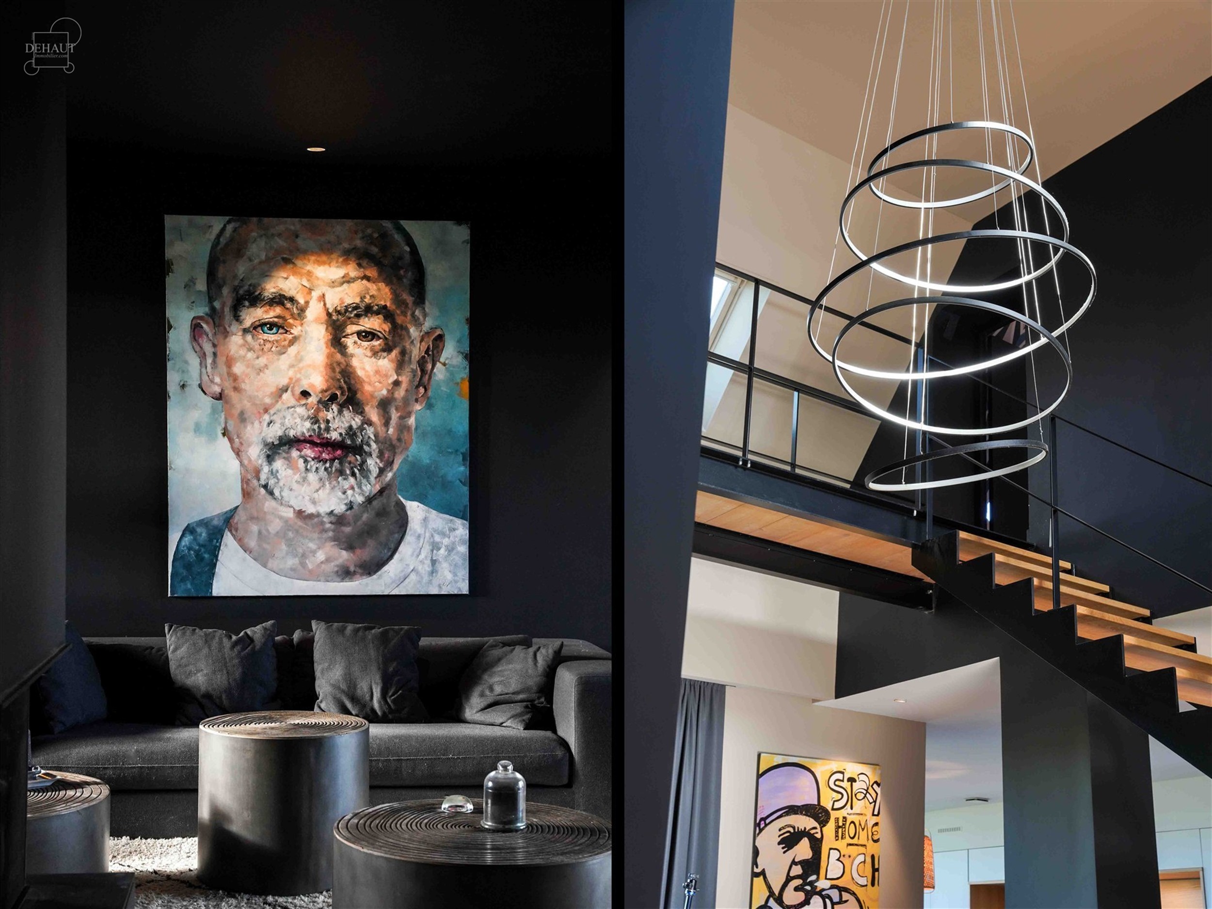 Ensemble immobilier haut de gamme comprenant un corps de ferme rénové avec goût, un gîte, une chambre d'hôtes, une écurie d'env. 195m², un hang...