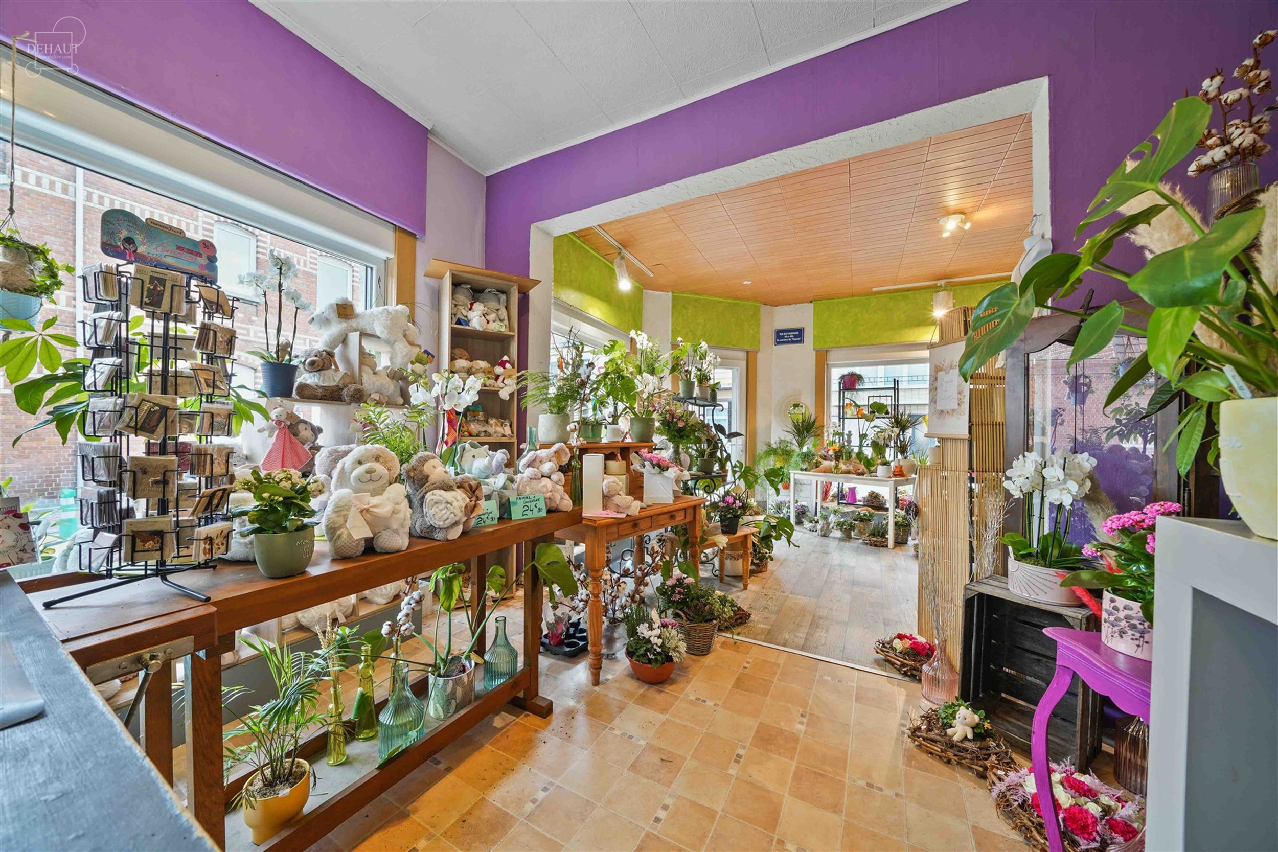 Immeuble mixte à deux pas du centre de COMINES offrant une surface commerciale d'env. 80 m² au rez-de-chaussée et 85 m² supplémentaires répartis...