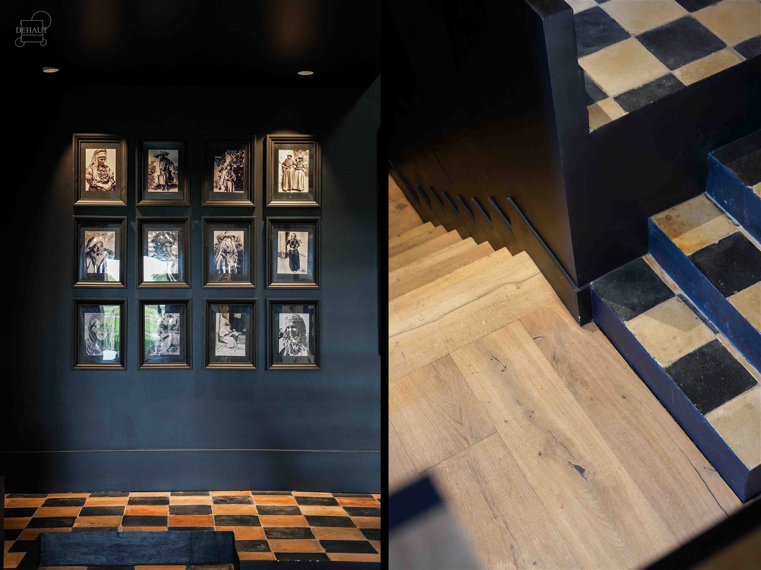 Ensemble immobilier haut de gamme comprenant un corps de ferme rénové avec goût, un gîte, une chambre d'hôtes, une écurie d'env. 195m², un hang...